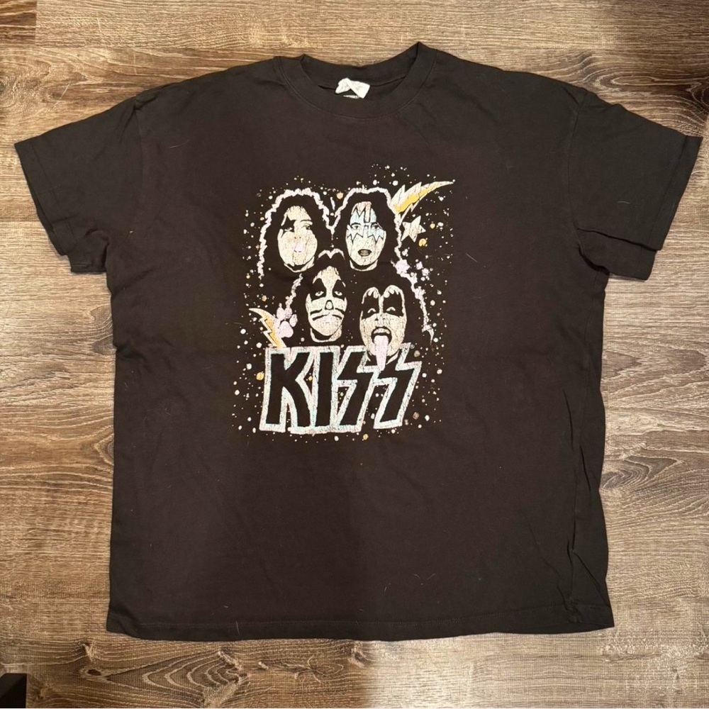 KISS Black Band Graphic T-Shirt